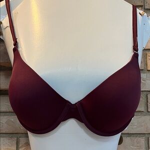 Tommy Hilfiger Deep Burgundy Bra